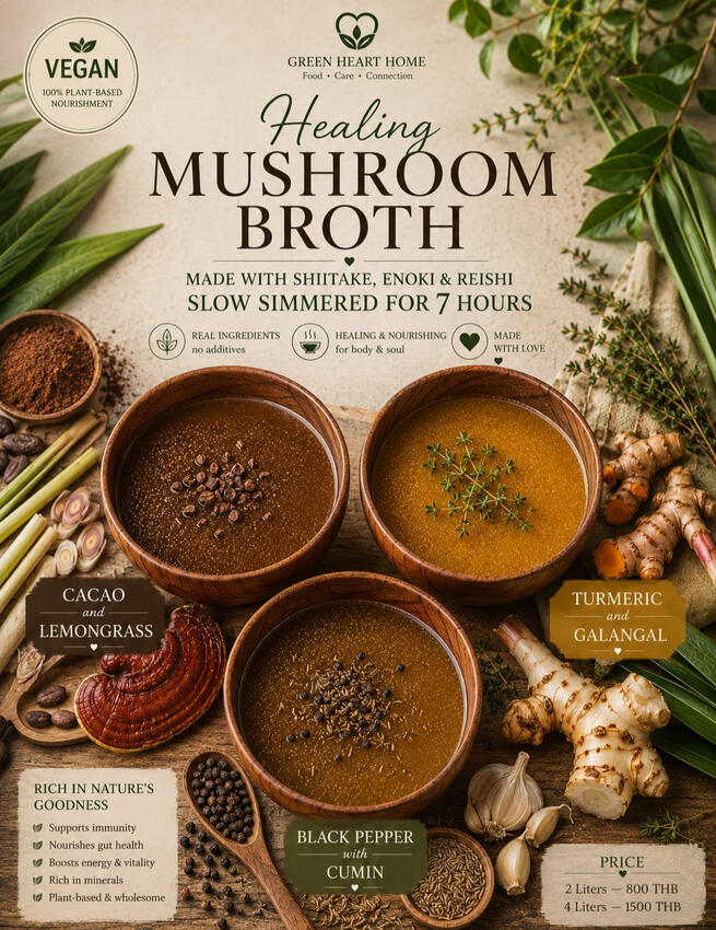 Vegan Mushroom Broth